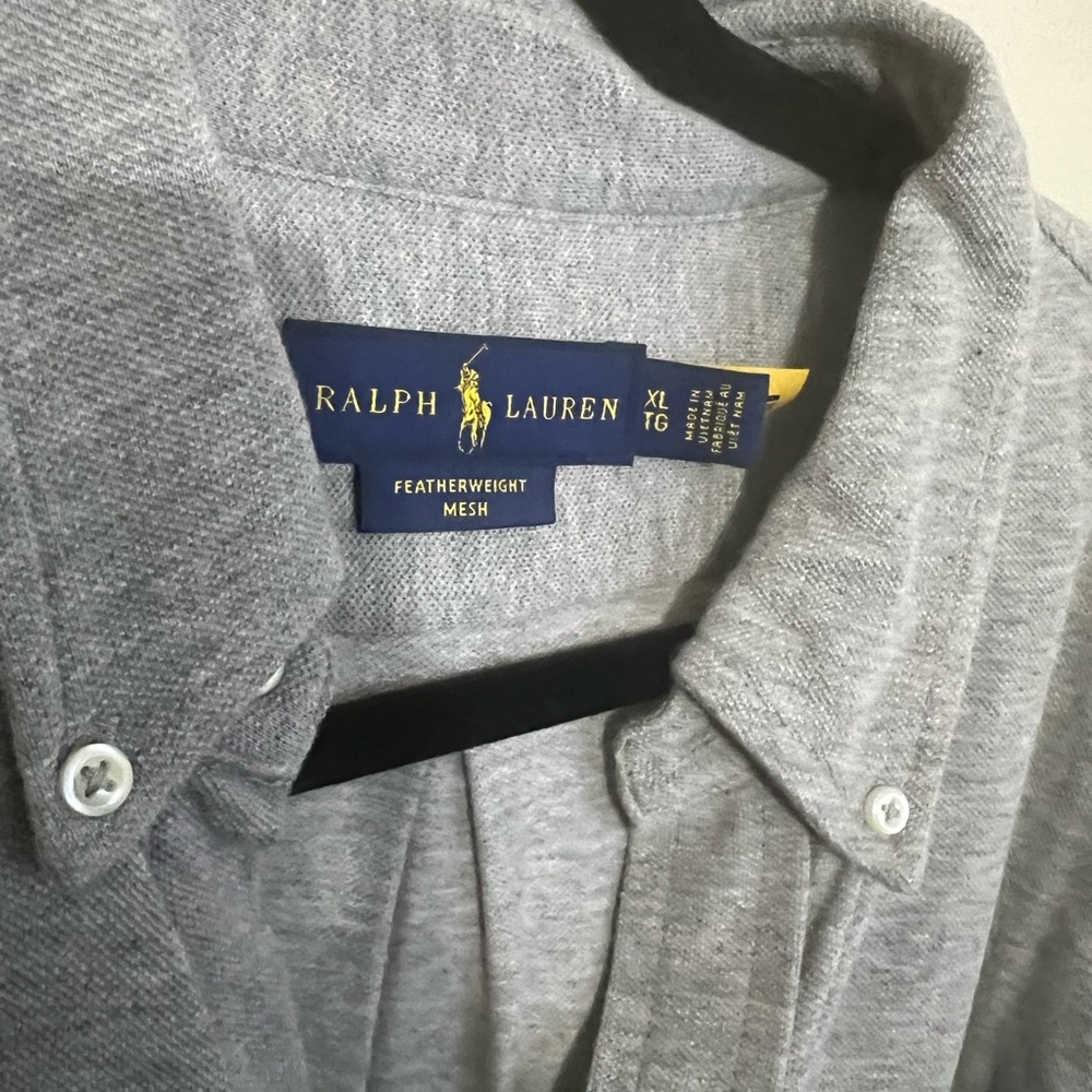 Ralph Lauren Heather Gray Polo Shirt